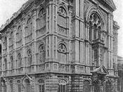 Keneseth Eliyahu Synagogue, Bombay. End of the XIXth century, or begining of the XXth century.