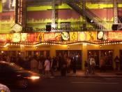 Rent at the Nederlander Theatre in Manhattan.
