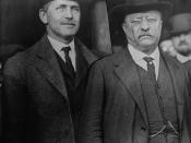 English: James Rudolph Garfield and Teddy Roosevelt.