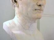 Bust of Gaius Julius Caesar in the National Archaeological Museum of Naples. Taken by Andreas Wahra in March 1997. Italiano: Giulio Cesare (100-44 a.C.) - Busto (molto restaurato) già facente parte della Collezione Farnese, attualmente nel Museo Archeolog