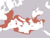 English: Map of the Roman Republic in 40 BC after the recent conquests of Julius Caesar.