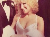 actress/singer Bette Midler at the premiere of Midler's movie 
