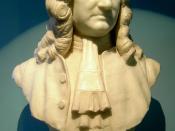 Bust of Edmond Halley in the Museum of the Royal Greenwich Observatory, London