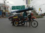 Dirt Bike Tuk-Tuk Conversion - Kalasin, Thailand
