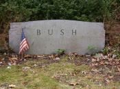 English: The headstone of Prescott Bush