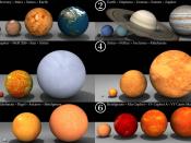 English: Français: Tailles relatives des planètes du système solaire et plusieurs autres étoiles connues.