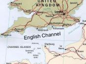 English Channel map