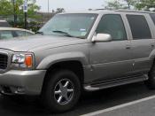 1999-2000 Cadillac Escalade photographed in Clinton, Maryland, USA. Category:GMT435