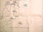 Map used to illustrate Stahlecker's report to Heydrich on January 31, 1942 From the U.S. Holocaust Museum: Map from Stahlecker's report entitled 