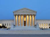 English: Panorama of the west facade of at dusk in Washington, D.C., USA.