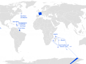 French overseas departments, territories and claims on Antarctica
