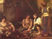 Delacroix, Femmes d'Alger dans leur appartement