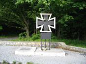 Monument near glogow malopolski commemorating jews killed by nazis