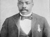 English: Isaiah Mays, Medal of Honor recipient. This photograph was part of the material prepared by W.E.B. Du Bois for the Negro Exhibit of the American Section at the Paris Exposition Universelle in 1900 to show the economic and social progress of Afric