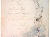 English: One of William Blake's watercolour illustrations for Robert Blair's poem The Grave.
