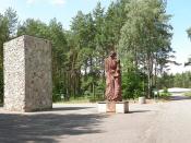 Sobibór - Mémorial sur le site du camp.