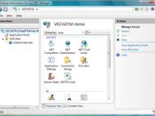 IIS 7's redesigned management console