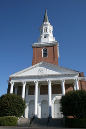 English: Binkley Chapel at the Southeastern Baptist Theological Seminary in Wake Forest, North Carolina.
