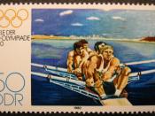 English: Rowing Olympic Games