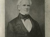 English: American education reformer Horace Mann, with reproduced signature