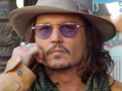 English: Johnny Depp at a ceremony for Penélope Cruz to receive a star on the Hollywood Walk of Fame.