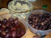 dips and olives