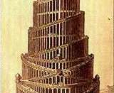 Turris Babel from Athanasius Kircher