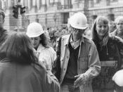 Deutsch: Jeanne-Claude und Christo am Reichstag