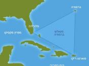Map of the Bermuda Triangle