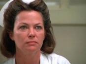 Louise Fletcher as Nurse Ratched in the 1975 film.