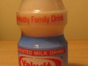 English: A bottle of Australian Yakult light 65ml