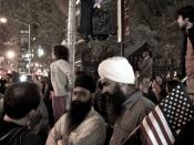 Celebraciones en Nueva York por la muerte de Osama bin Laden. 2 de mayo de 2011.