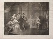 English: Romeo and Juliet act 1 scene 5, painted by William Miller, engraved by G. S. and J. G. Facius
