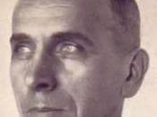 Alfred Wegener (1880 - 1930), German meteorologist and important contributor to the theory of continental drift; around 1925