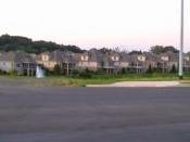 English: Condo development in north Johnson City, Tennessee.