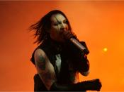 English: Marilyn Manson at Quart Festival sike, Kristiansand, Norway