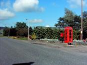 English: Communicate Post box & telephone box in Colpy.