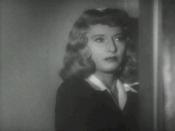 Cropped screenshot of Barbara Stanwyck from the trailer for the film Double Indemnity