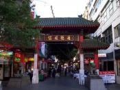 Chinatown, Sydney. Multicultural immigration to Australia has contributed to the development of a diverse cuisine.