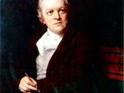 The artist and poet William Blake, who lived in Hercules Road — a portrait by Thomas Phillips (1807).