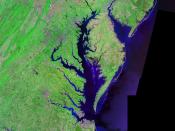 The Chesapeake Bay – Landsat photo