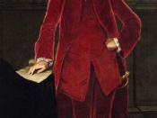 English: Oil on canvas portrait of Cadwallader Colden by Matthew Pratt 1772