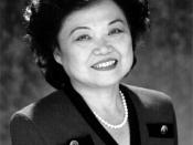 English: Congressional photograph of late Congresswoman Patsy Takemoto Mink