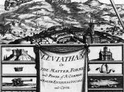 The frontispiece of the book Leviathan by Thomas Hobbes Deutsch: Titelblatt von Thomas Hobbes’ Leviathan