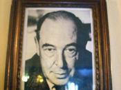 C S LEWIS IN THE EAGLE & CHILD - OXFORD