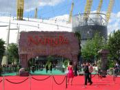 English: Entrance to The Chronicles of Narnia: Prince Caspian premiere at the O2.