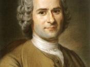 Jean-Jacques Rousseau: a civilized man, but a person who questioned whether civilization was according to human nature.