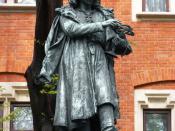 Nicolaus Copernicus Monument in Kraków, by Professor Cyprian Godebski. Esperanto: Monumento pri Koperniko ĉe la Malnova Universitato de Krakovo. Polski: Pomnik Mikołaja Kopernika w Krakowie.