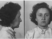 Police photograph of Ethel Rosenberg.