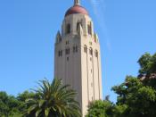 Hoover Tower is home to the Hoover Institution, which works closely with the School